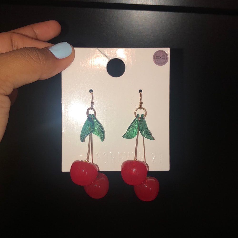 Cherry earrings